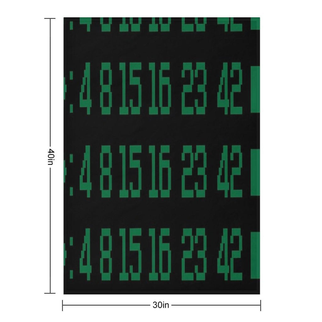The Numbers Versatility Throw Blanket