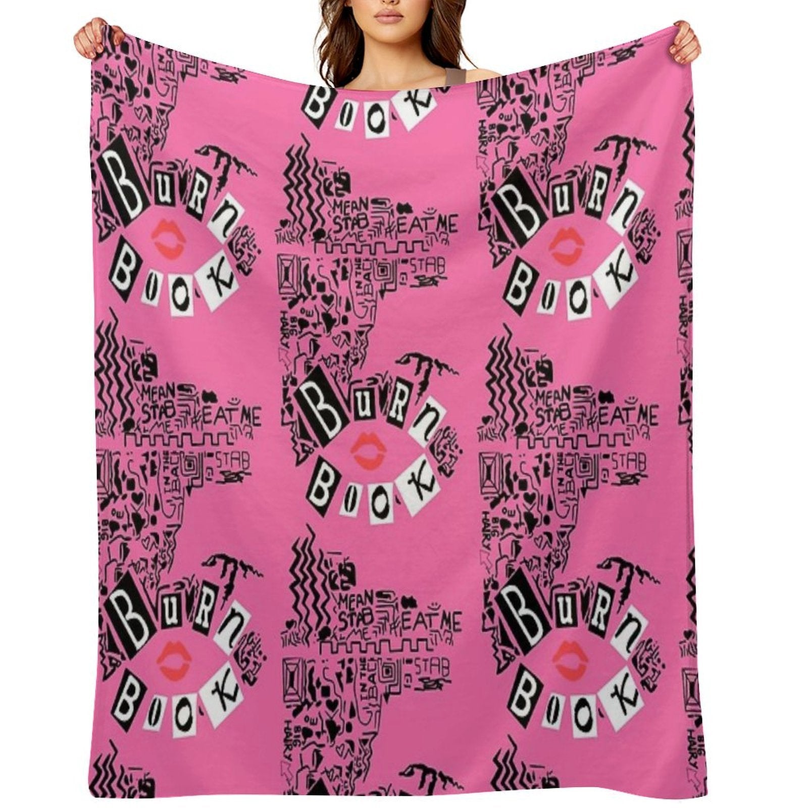 Burn Book - Mean Girls Gift-ready Throw Blanket