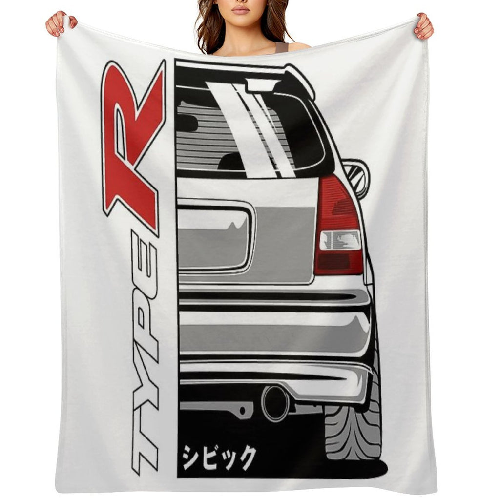 Civic Type R EK9 Multi-functional Throw Blanket