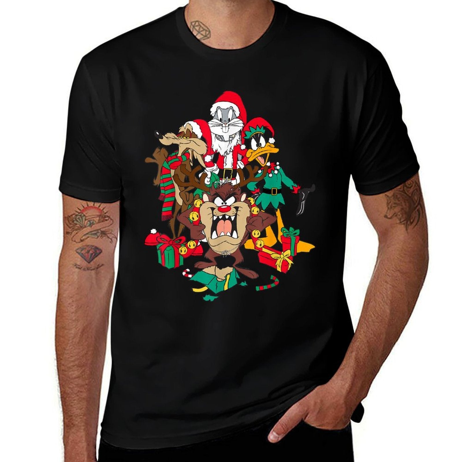 Looney Tunes Christmas  Easy-care T-Shirt