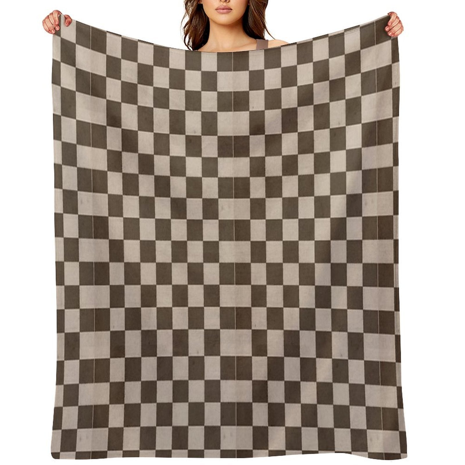 Cute Digital Art Print Wrinkle-free Throw Blanket