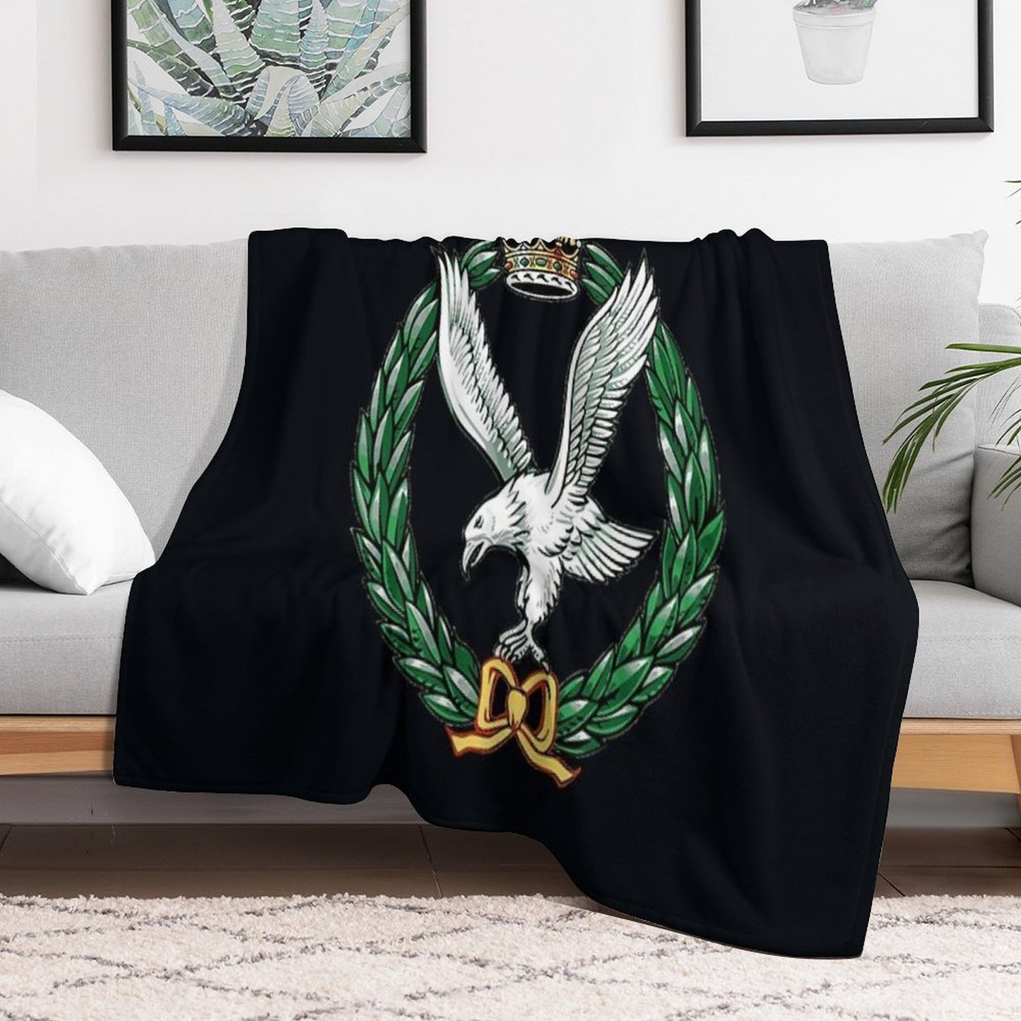 Army Air Corps (AAC) British Army Versatility Throw Blanket