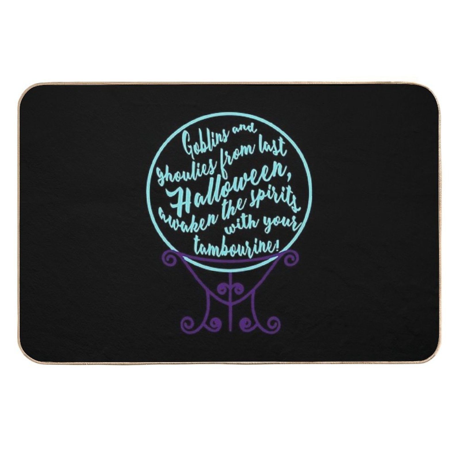 Madame Leota Inspired Crystal Ball Version 2  High-Traffic Bath Mat