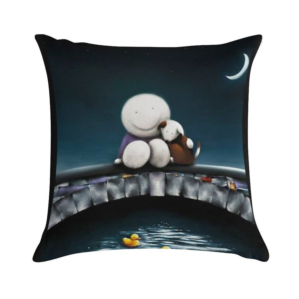 Doug Hyde Soft Home Decor Throw Pillow