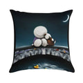 Doug Hyde Soft Home Decor Throw Pillow