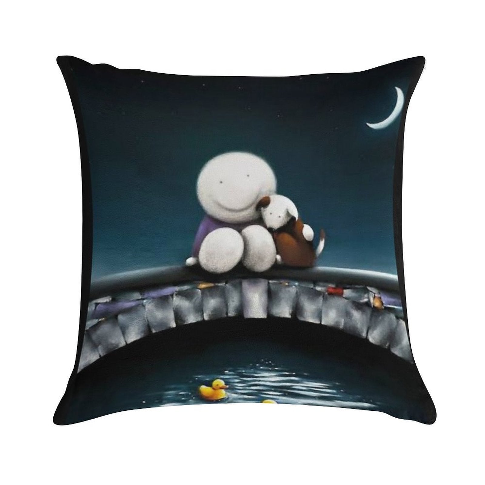 Doug Hyde Soft Home Decor Throw Pillow