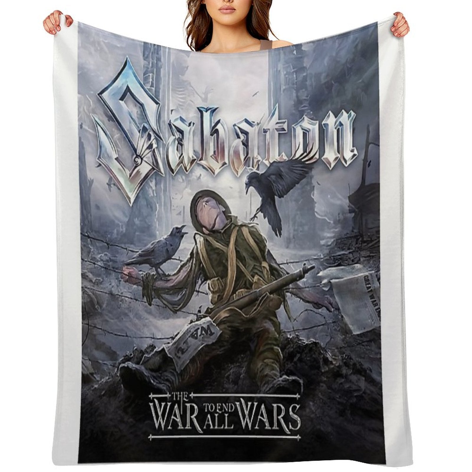 Sabaton Gift-ready Throw Blanket