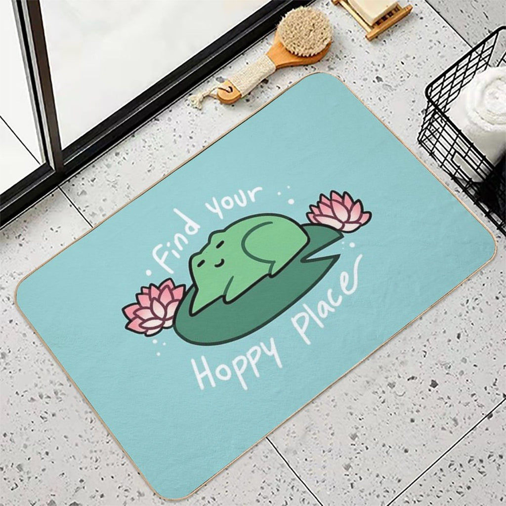 Find Your Hoppy Place  Toxin-Free Bath Mat