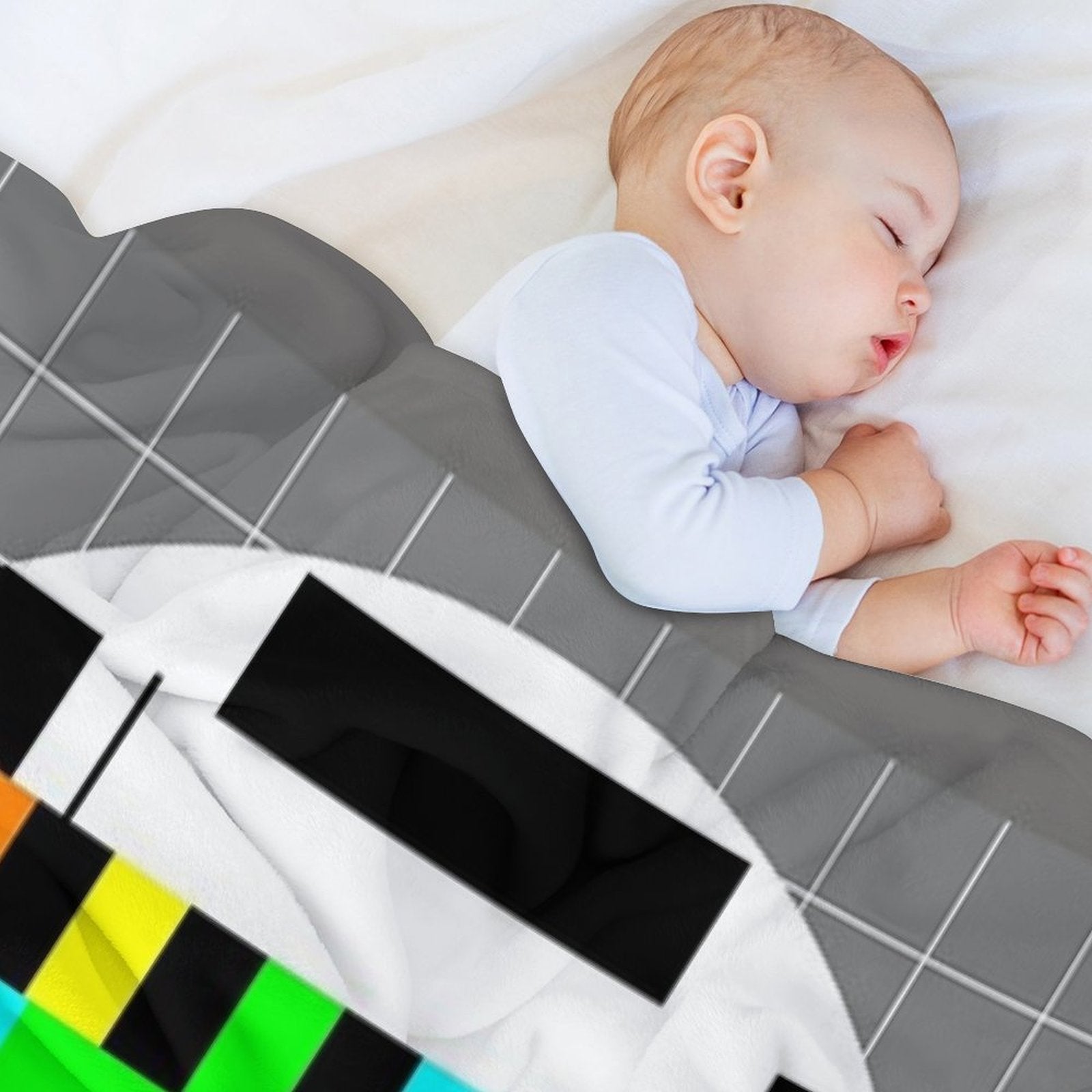 Television Test Card All-season Throw Blanket