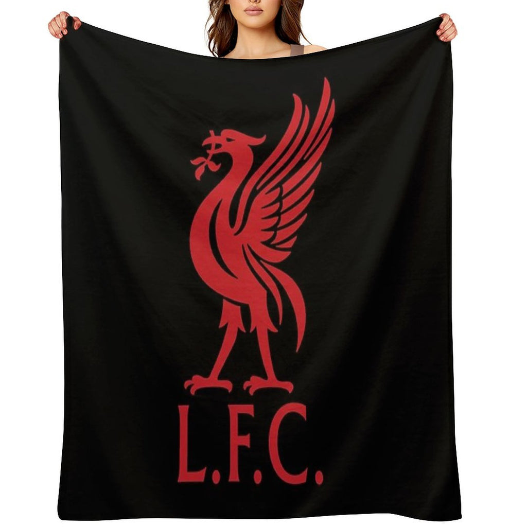 Class Is Permanent - Liverpool Red Eco-conscious Throw Blanket