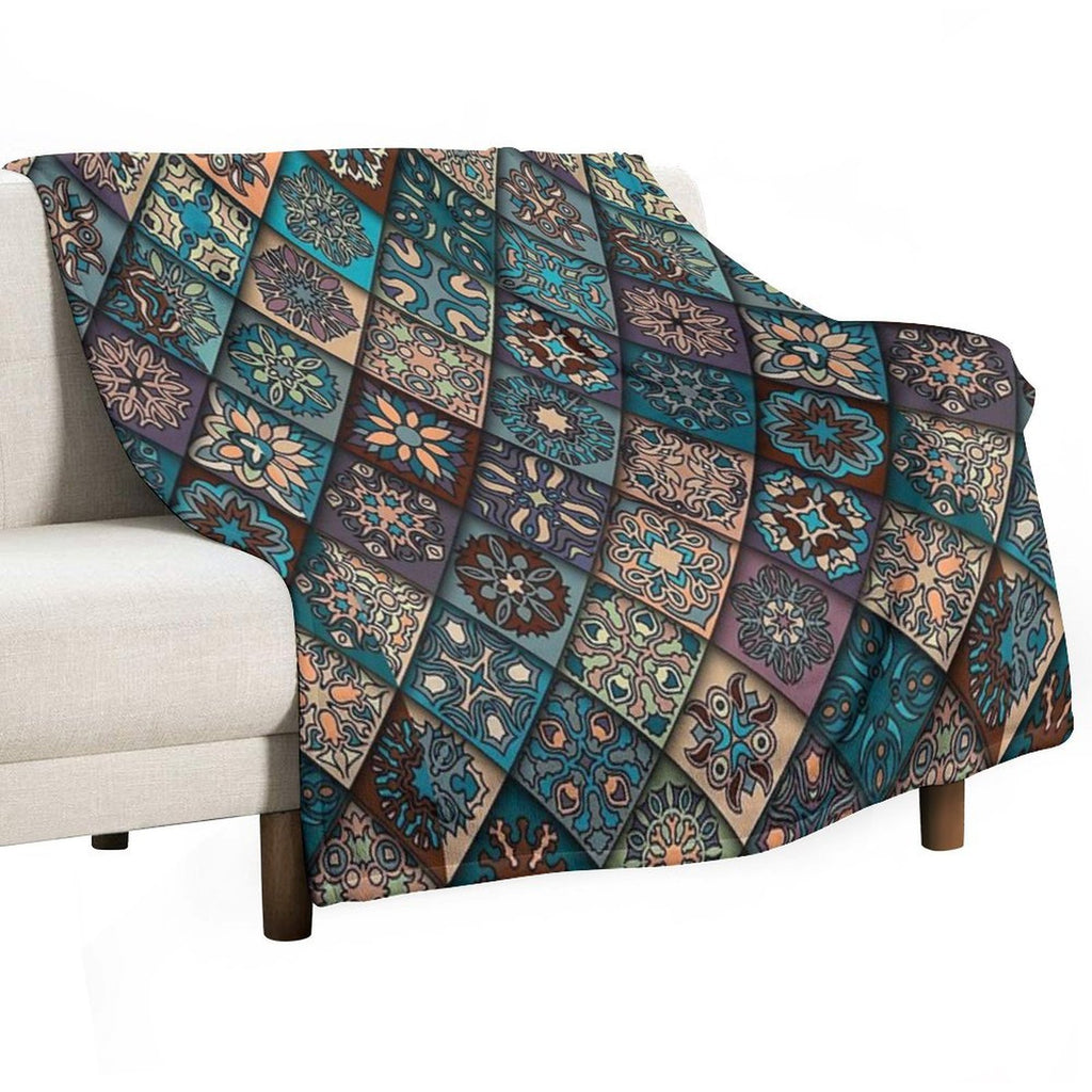FLOWERS CLASSIC 2 Premium Throw Blanket