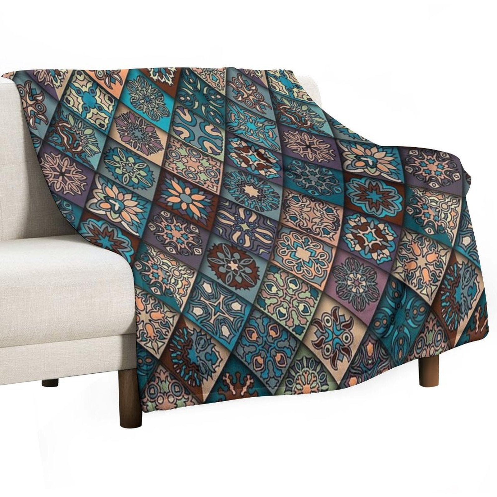 FLOWERS CLASSIC 2 Premium Throw Blanket