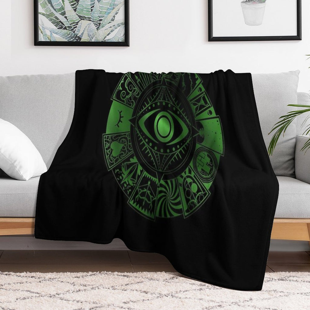 15 Fears Wheel Compact Throw Blanket