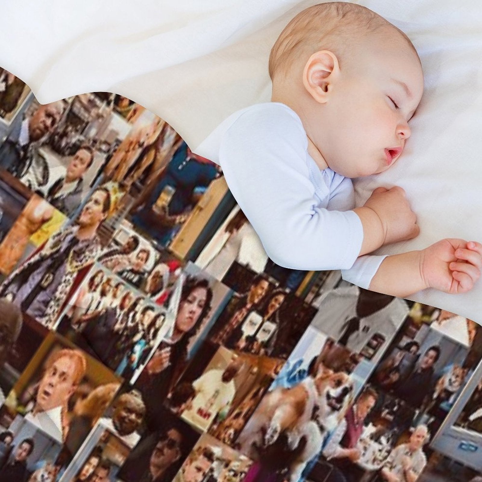 Brooklyn Nine Nine Collage Plush Throw Blanket