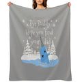 Bye Buddy Hope You Find Your Dad Comfort Throw Blanket