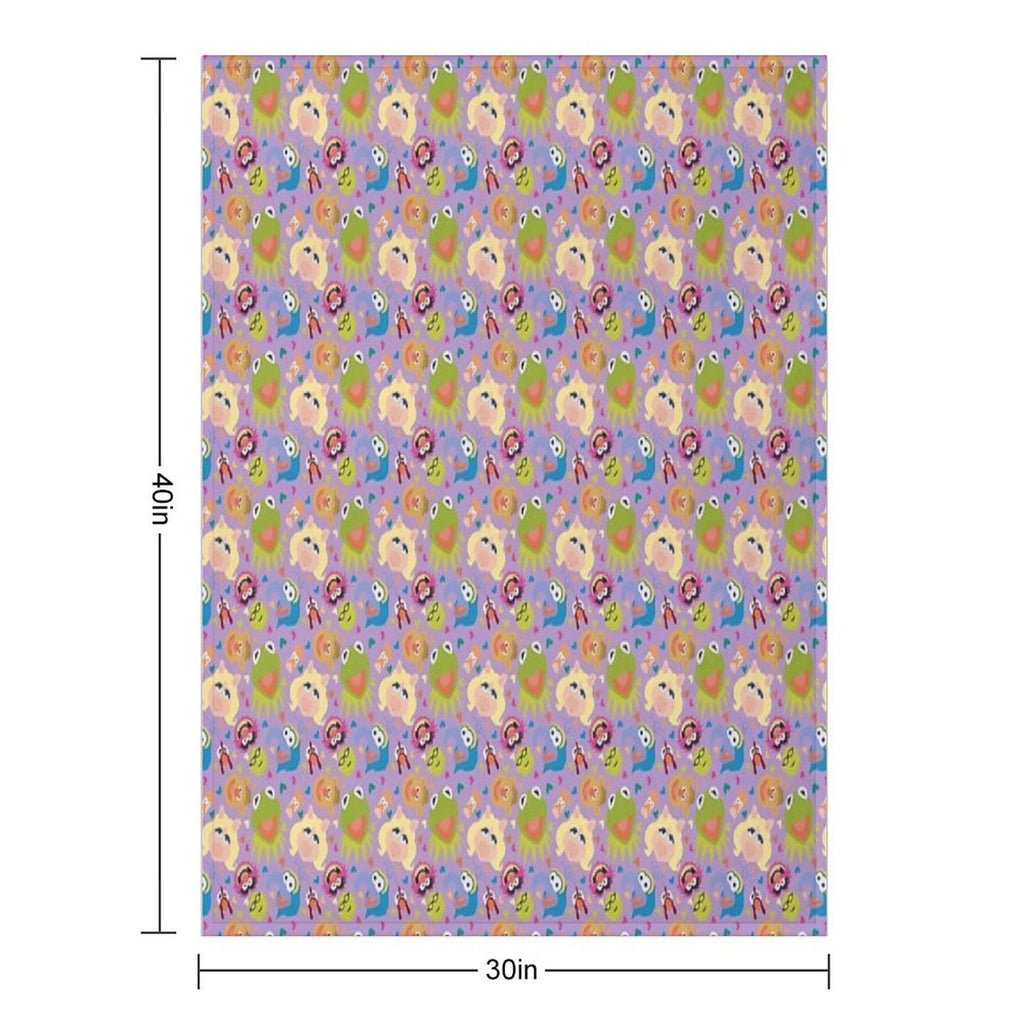 Muppetmania Shrink-resistant Throw Blanket