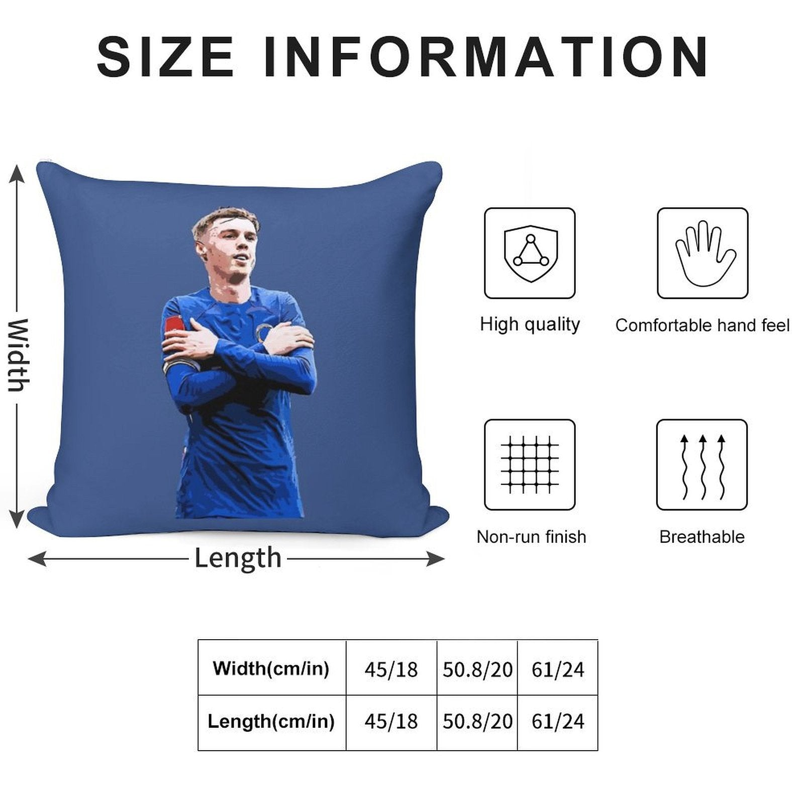 Cole Palmer Soft Home Decor Throw Pillow