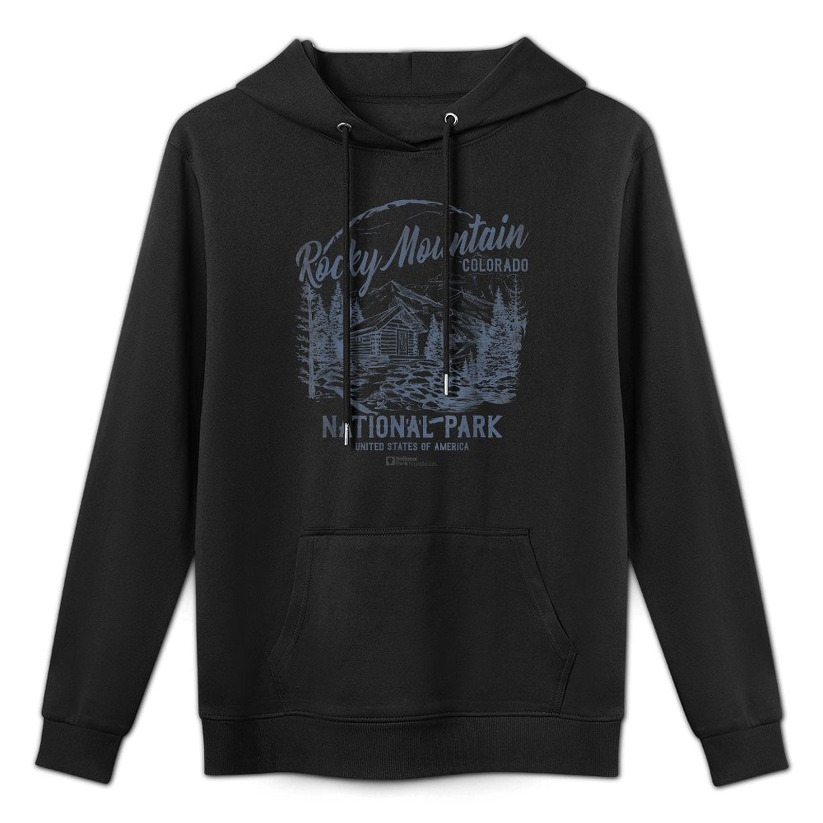 Rocky Mountain National Park Vintage Durable Construction Hoodie