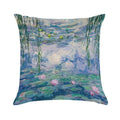 Water Lilies Claude Monet Fine Art Soft Multiple Sizes Throw Pillow