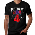 Birthday Boy 4 It's My 4th Birthday Spider Party 4 Year Old  Odor-resistant T-Shirt