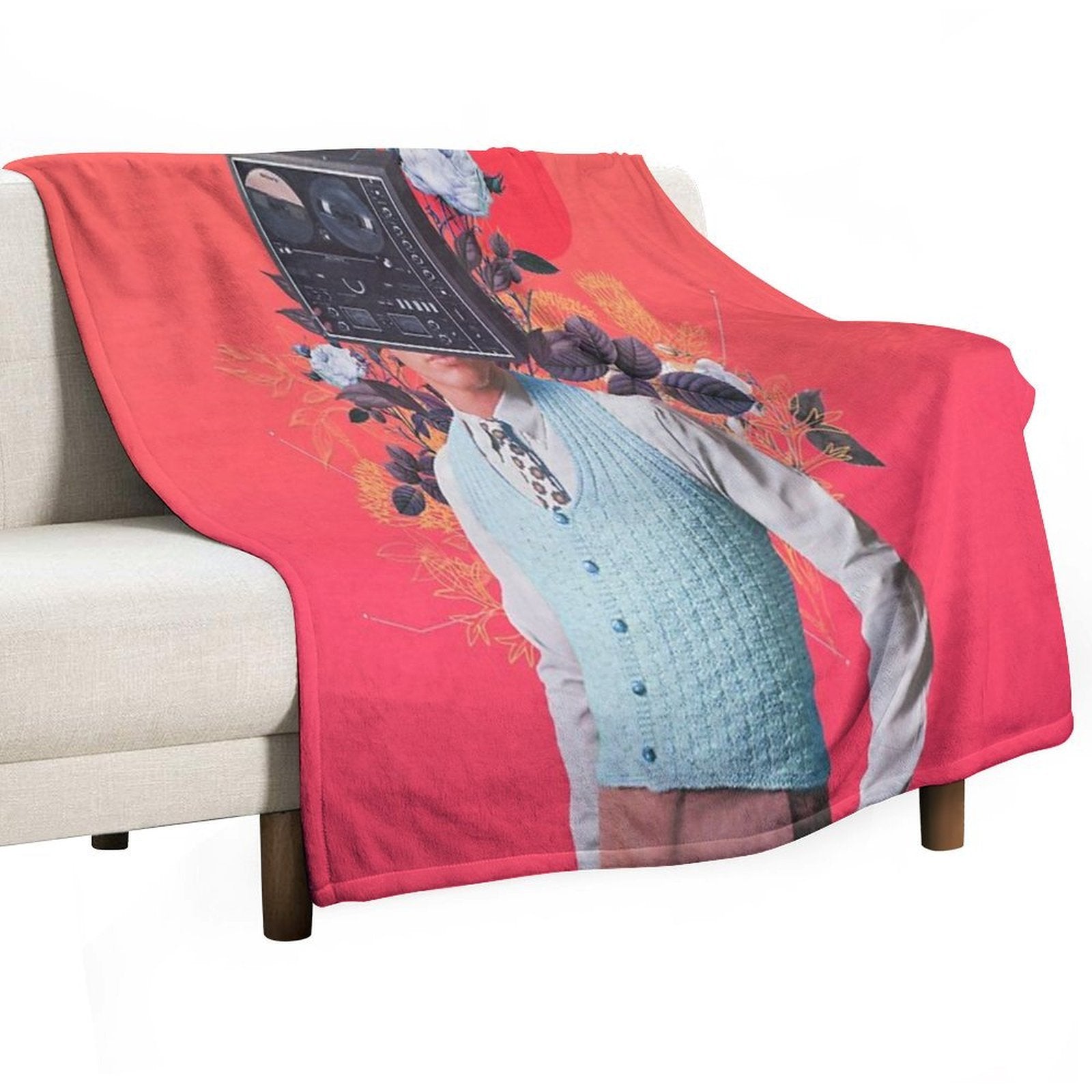Phonohead All-season Throw Blanket