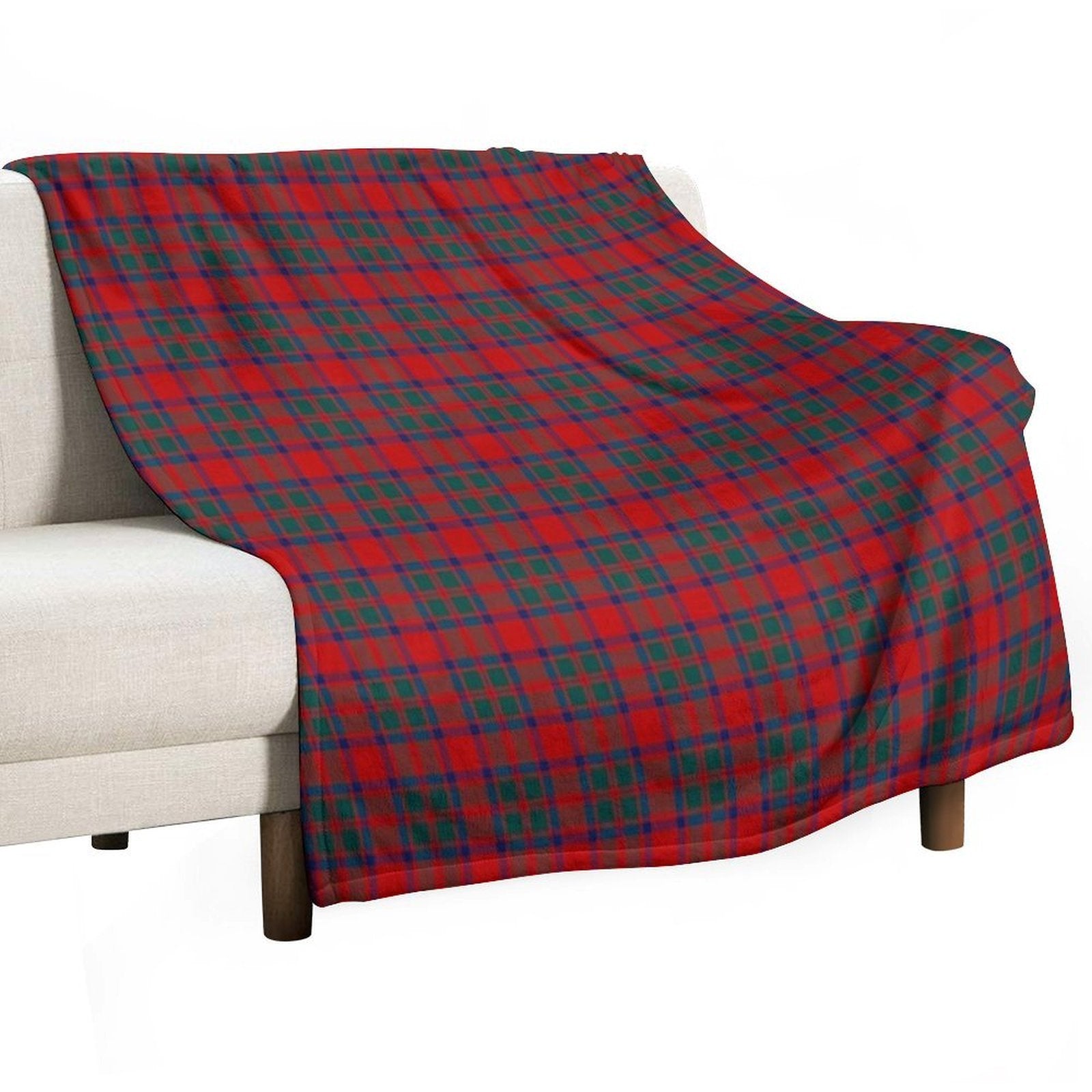 Clan MacKintosh Tartan Shrink-resistant Throw Blanket