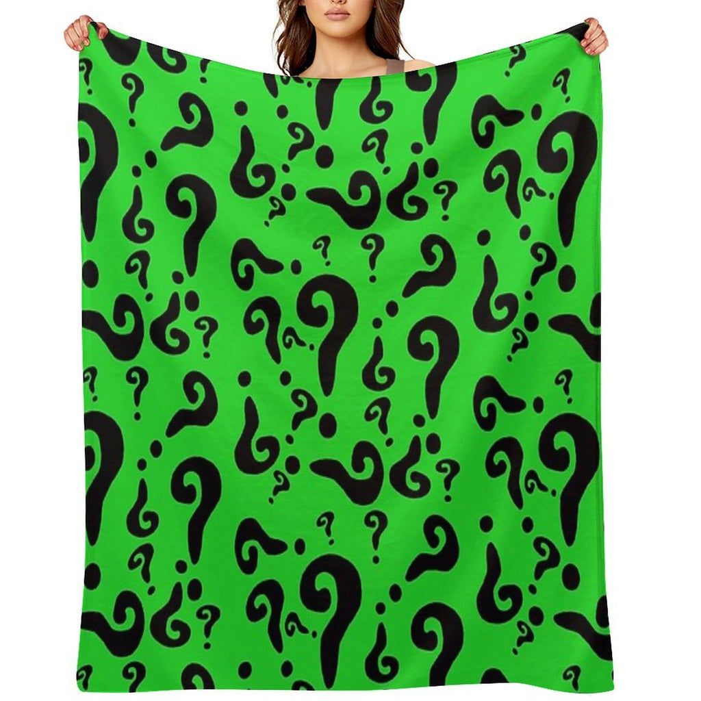 The Riddler Shrink-resistant Throw Blanket