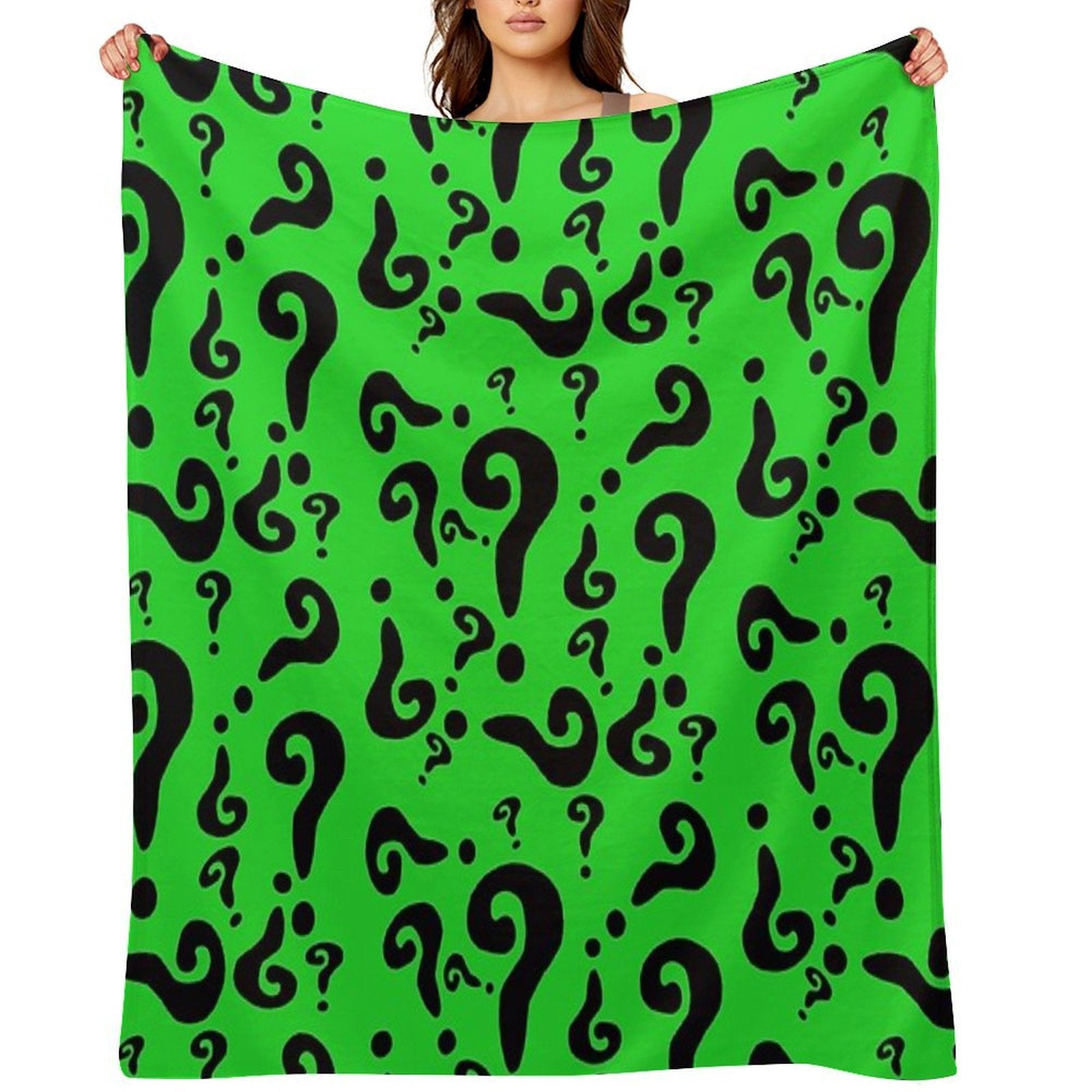 The Riddler Shrink-resistant Throw Blanket