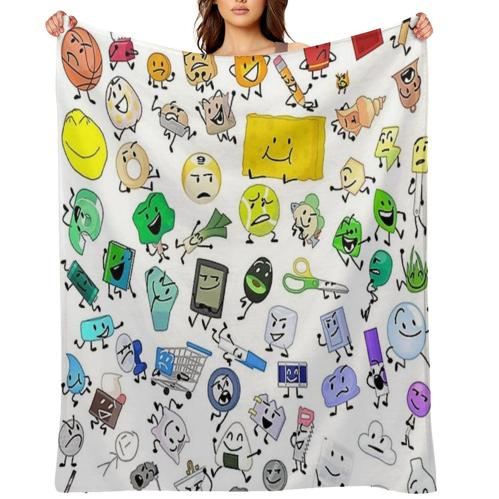 BFB And TPOT Full Cast All-season Throw Blanket