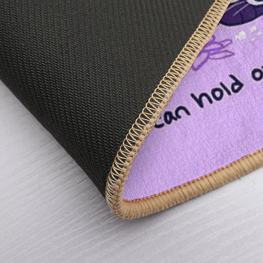 Struggling Now Doesn't Mean Struggling Forever Cuddling Purple Red Pandas  Stain-Proof Bath Mat