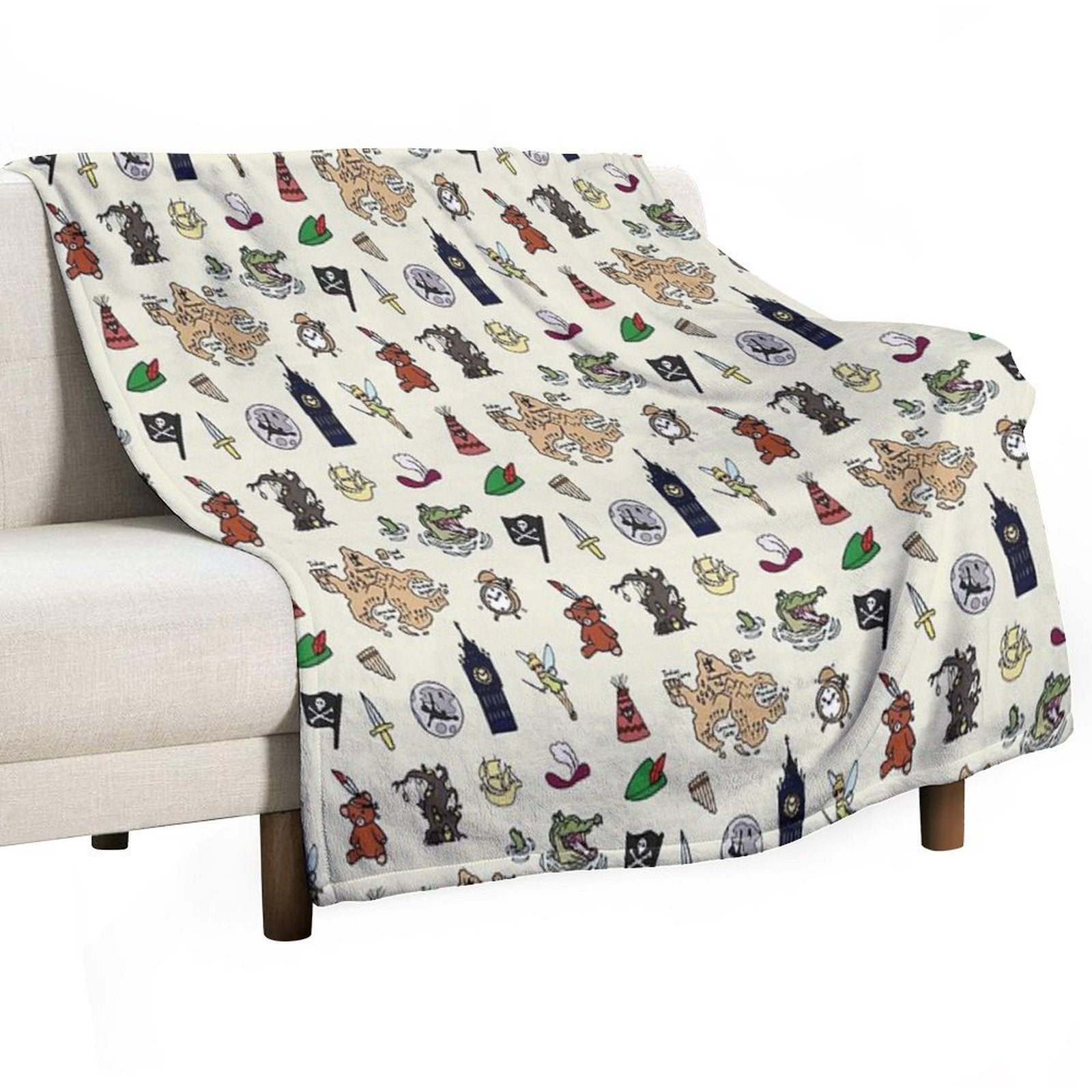 Peter Pan Gift-ready Throw Blanket