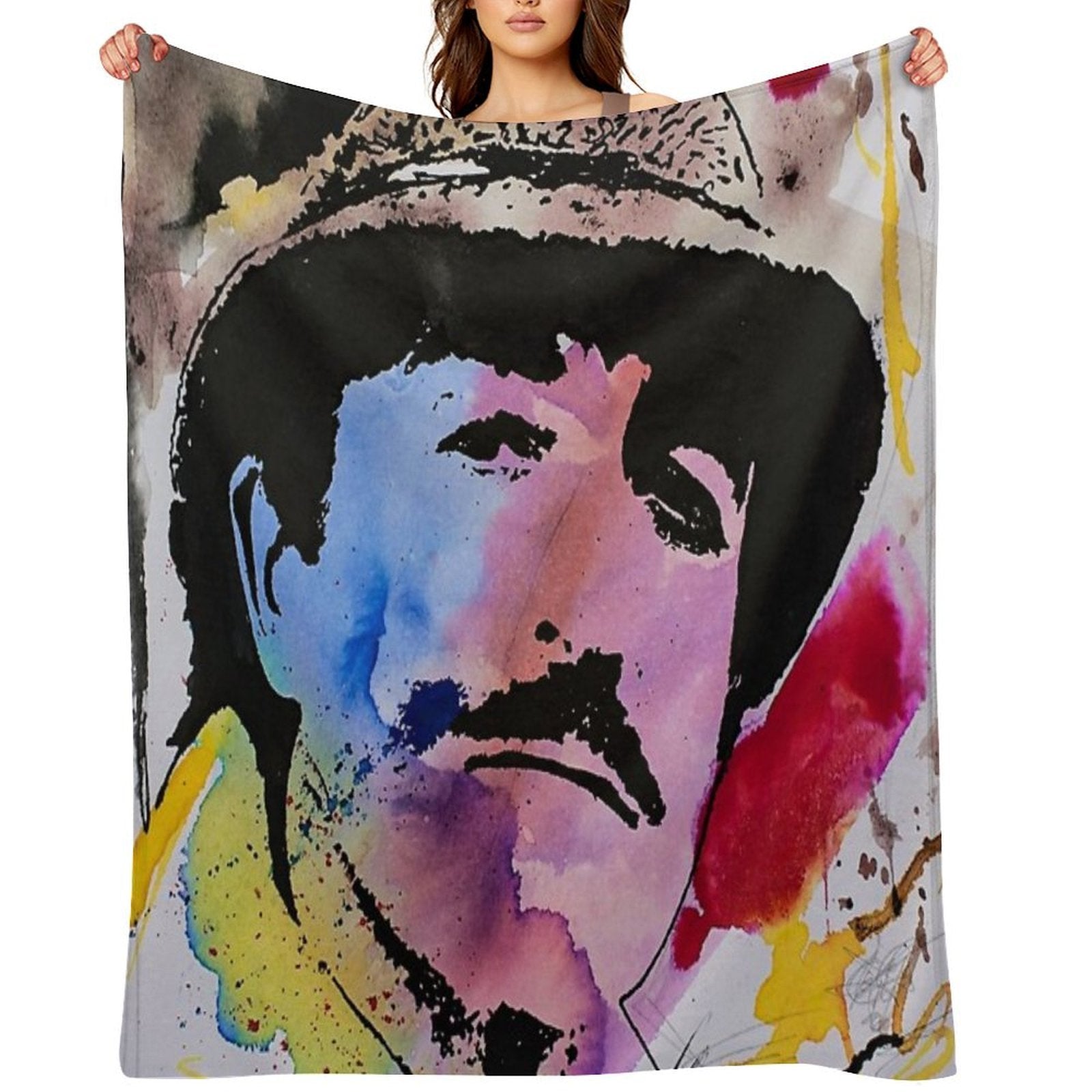 Clouseau Shrink-resistant Throw Blanket