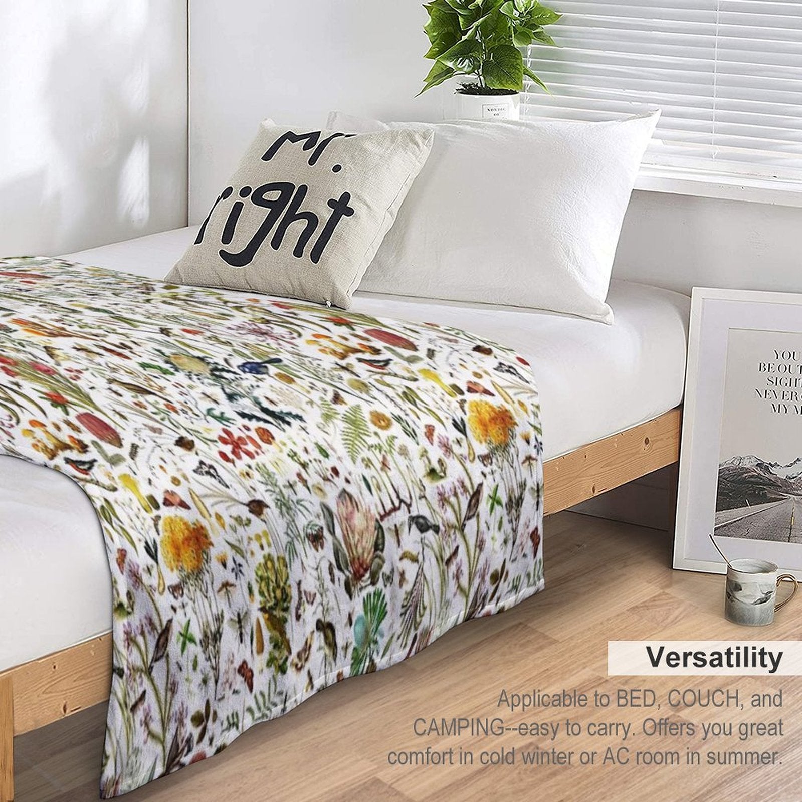 Biology Australia. Plush Throw Blanket