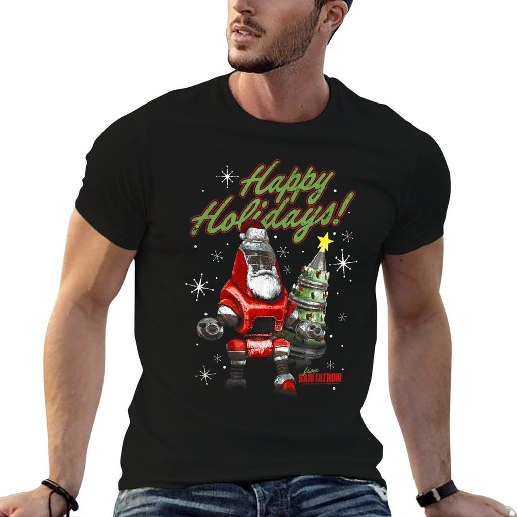 Fallout Happy Holidays from Santatron Christmas Video Game  Odor-resistant T-Shirt