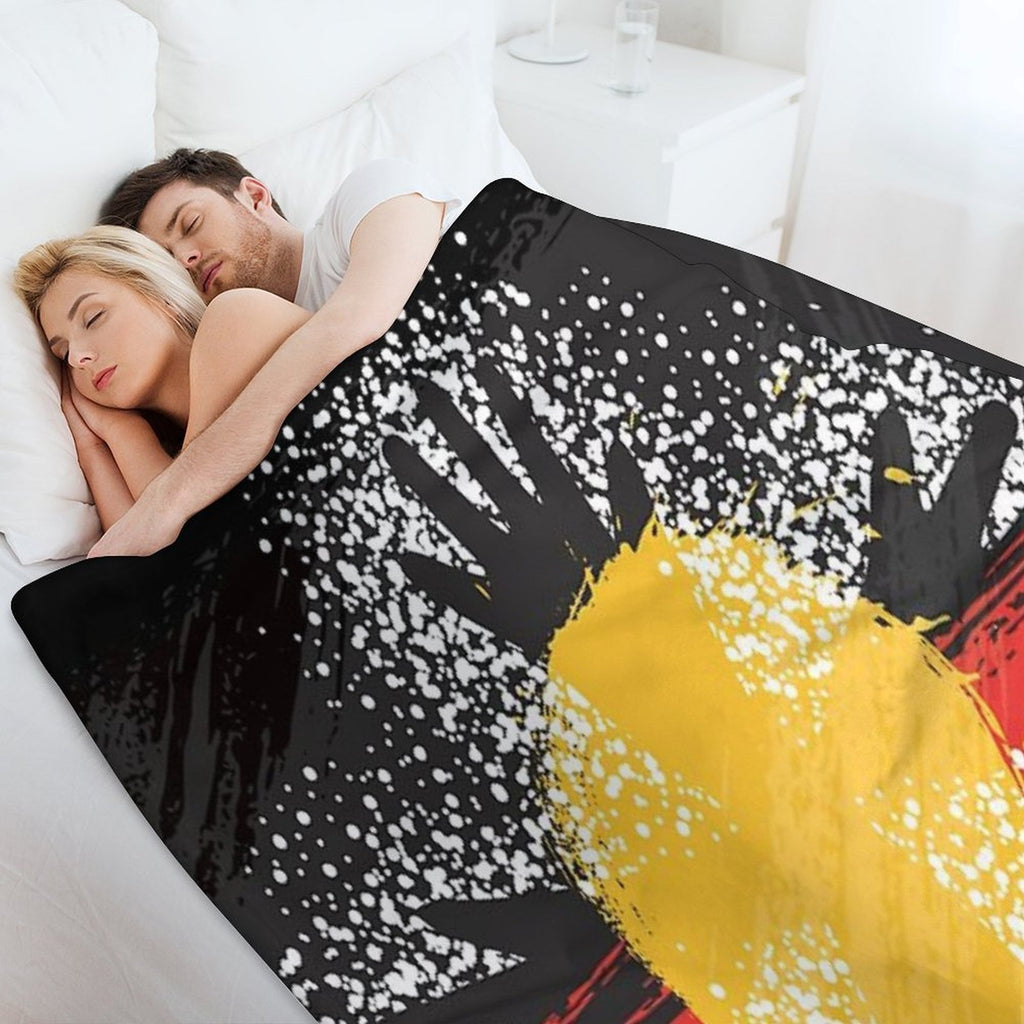 Awesome Aboriginal Art Comfort Throw Blanket