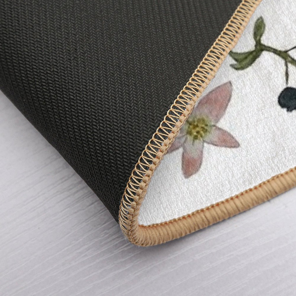 Evie's Flowers  Non-Slip Bath Mat