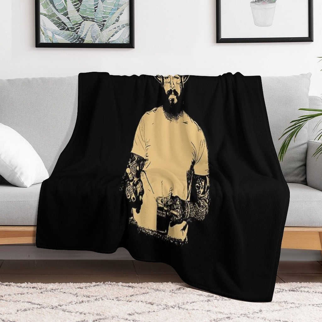 Post Malone F-1 Trillion JOURNEY Machine-washable Throw Blanket