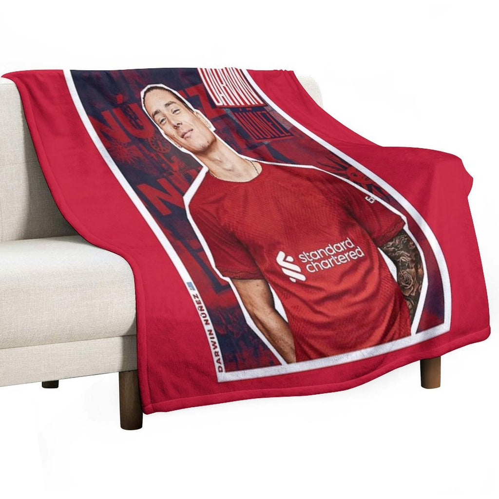 Darwin Nunez 27 Durable Throw Blanket