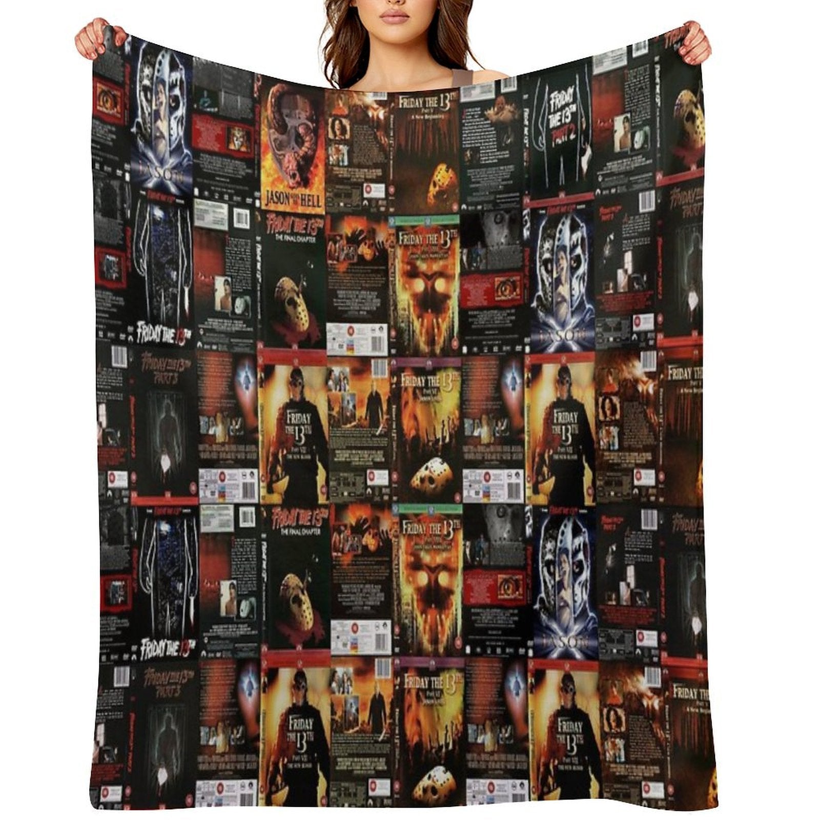Jason Friday The 13th Movie Covers Quick-dry Throw Blanket