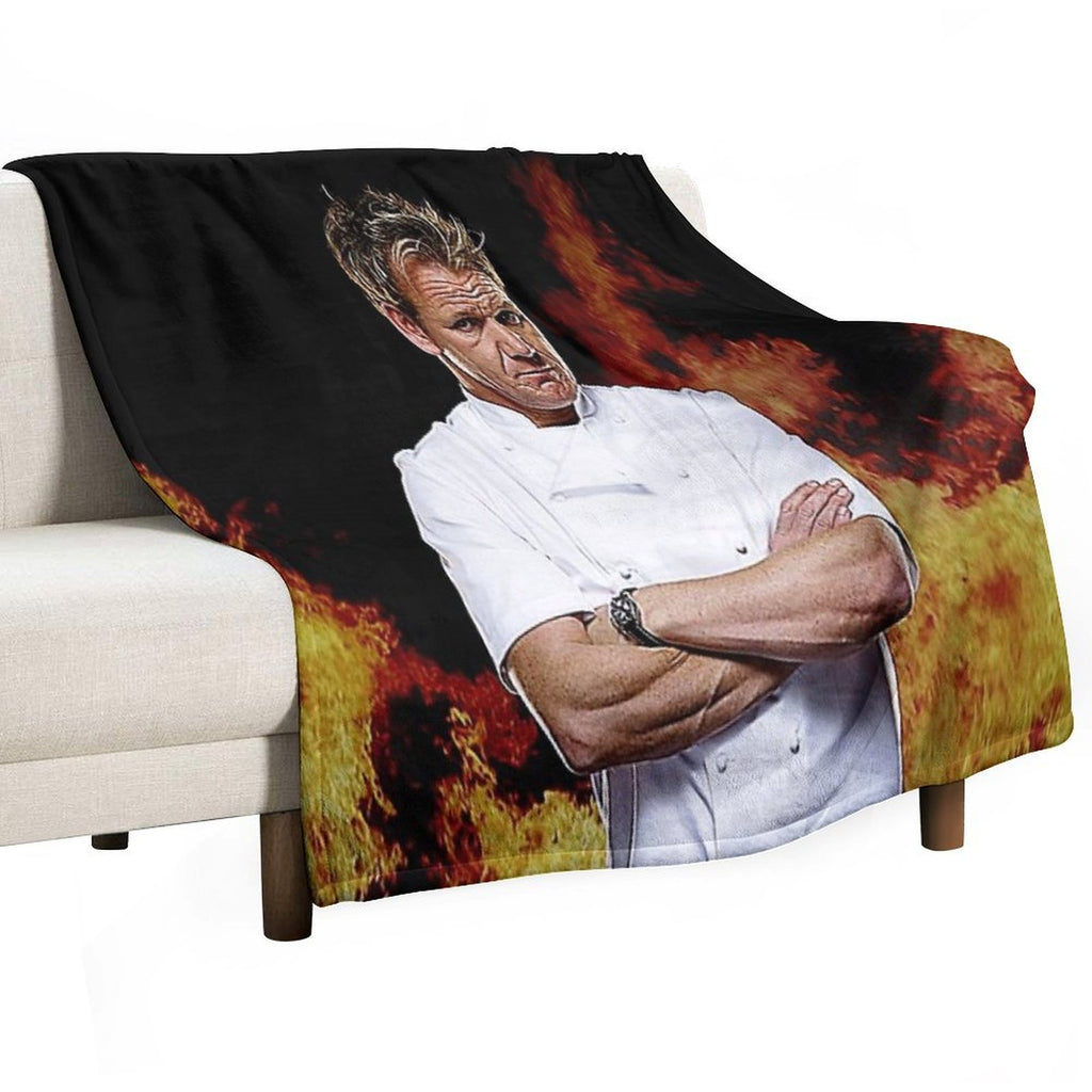 Gordon Ramsay Velvety-soft Throw Blanket