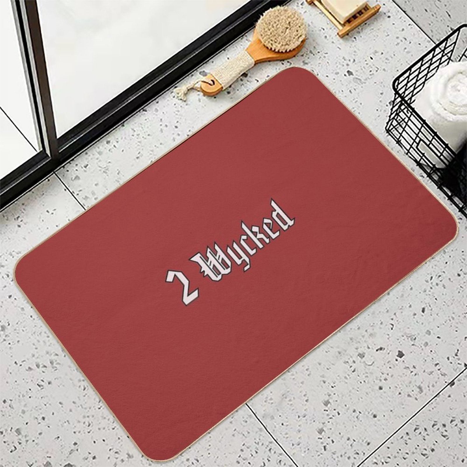 2 Wycked  Toxin-Free Bath Mat