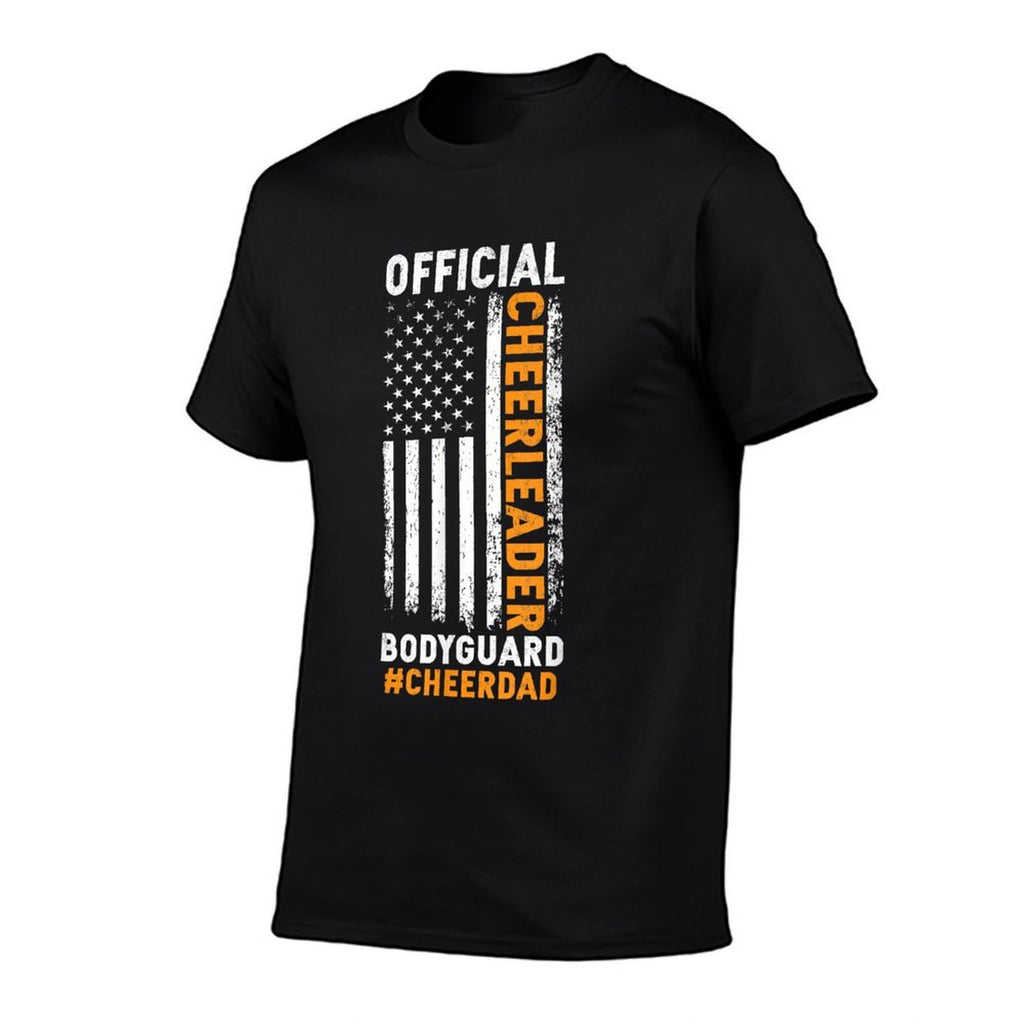 Cheer Dad Bodyguard Family Father Cheerleader Squad  Moisture-wicking T-Shirt