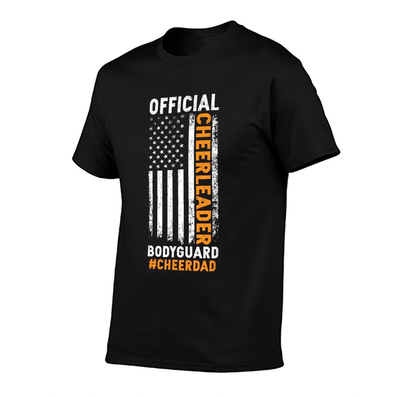 Cheer Dad Bodyguard Family Father Cheerleader Squad  Moisture-wicking T-Shirt