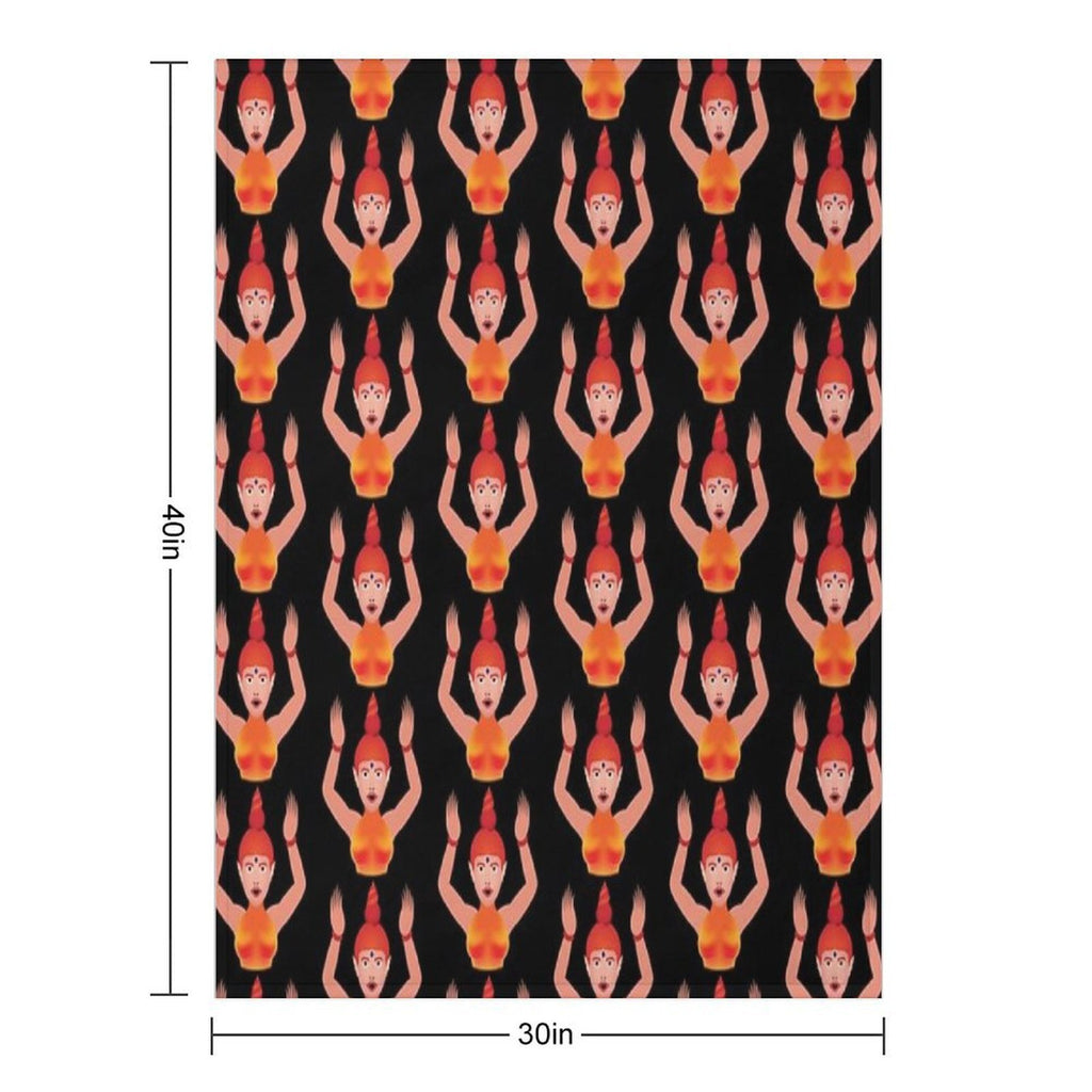 Paws Up Shrink-resistant Throw Blanket