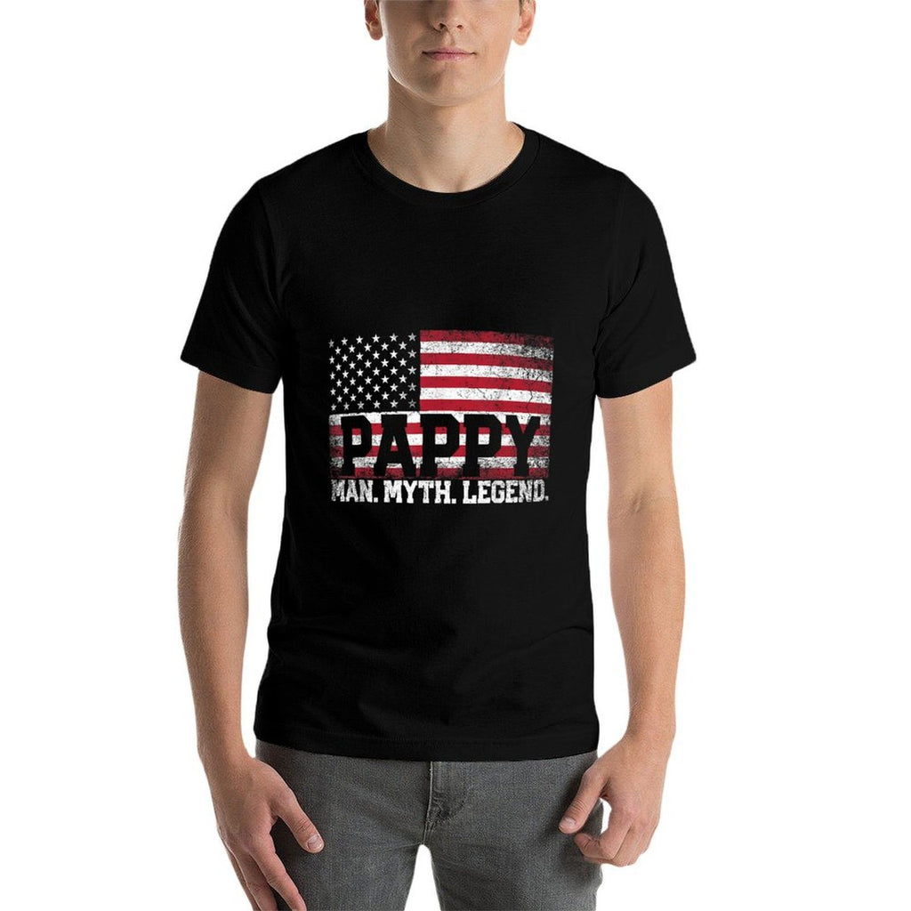 Pappy The Man The Myth The Legend Father's Day Gift Grandpa  Versatile T-Shirt