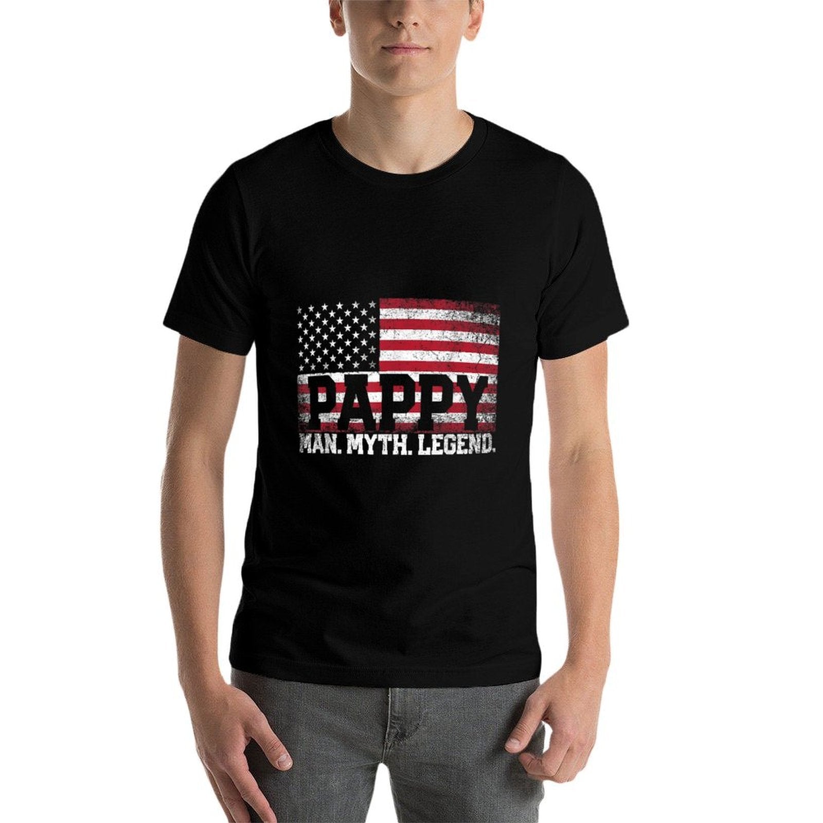 Pappy The Man The Myth The Legend Father's Day Gift Grandpa  Versatile T-Shirt