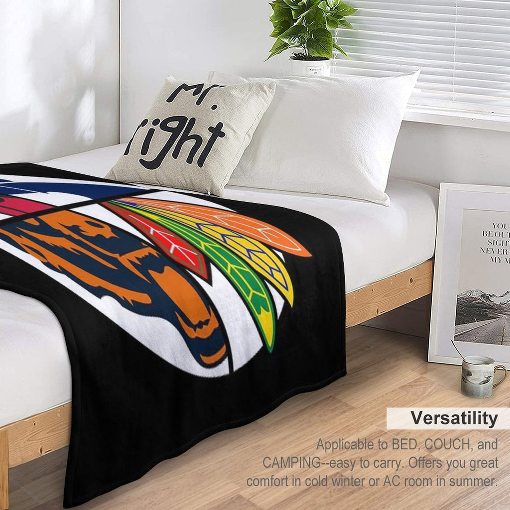 Chicago Southside Sports Machine-washable Throw Blanket
