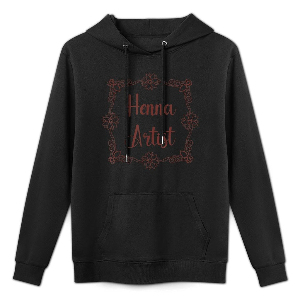 Henna Artist Style Henna Look Pattern Mehndi Body Painting Durable Construction Hoodie