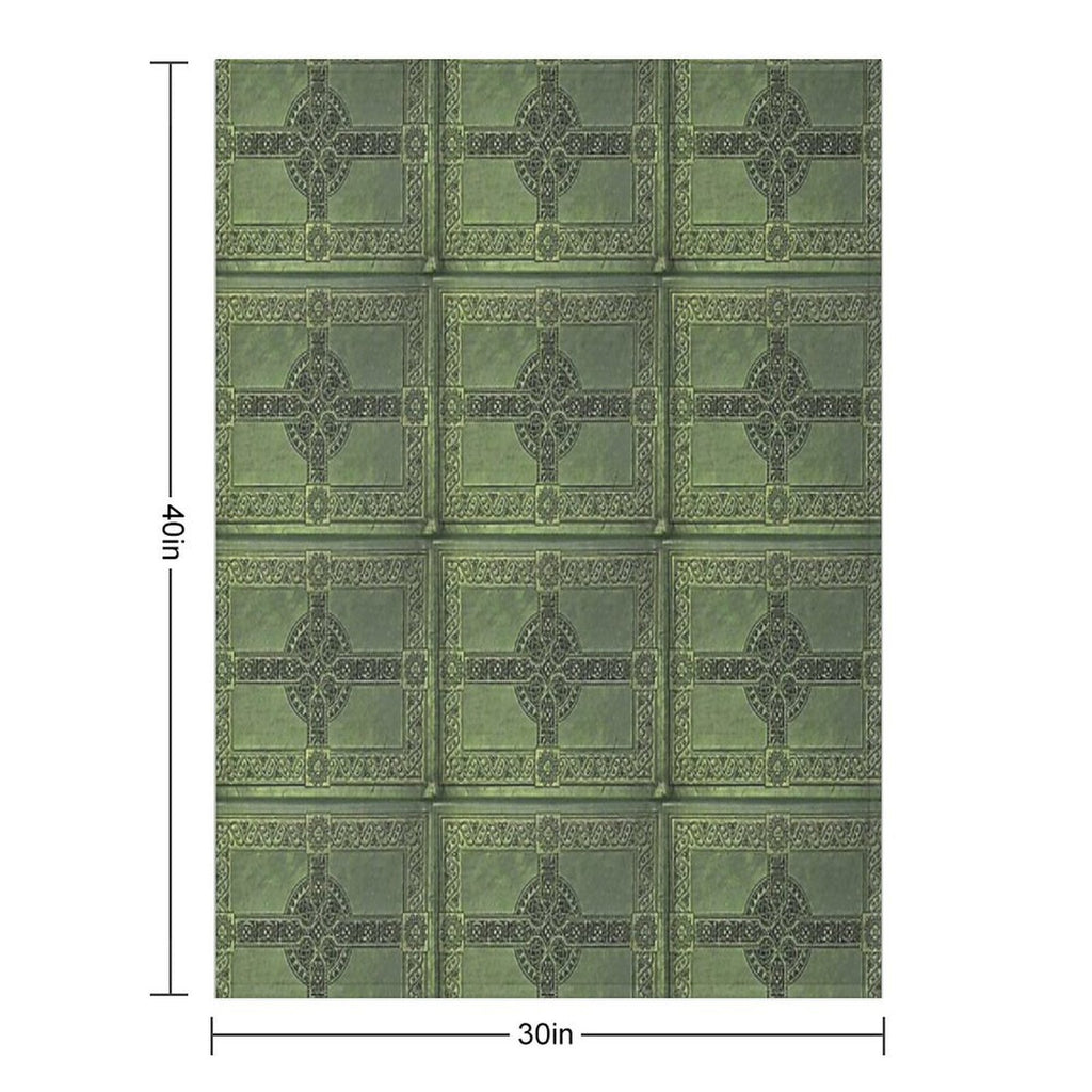 Celtic Knotwork Compact Throw Blanket