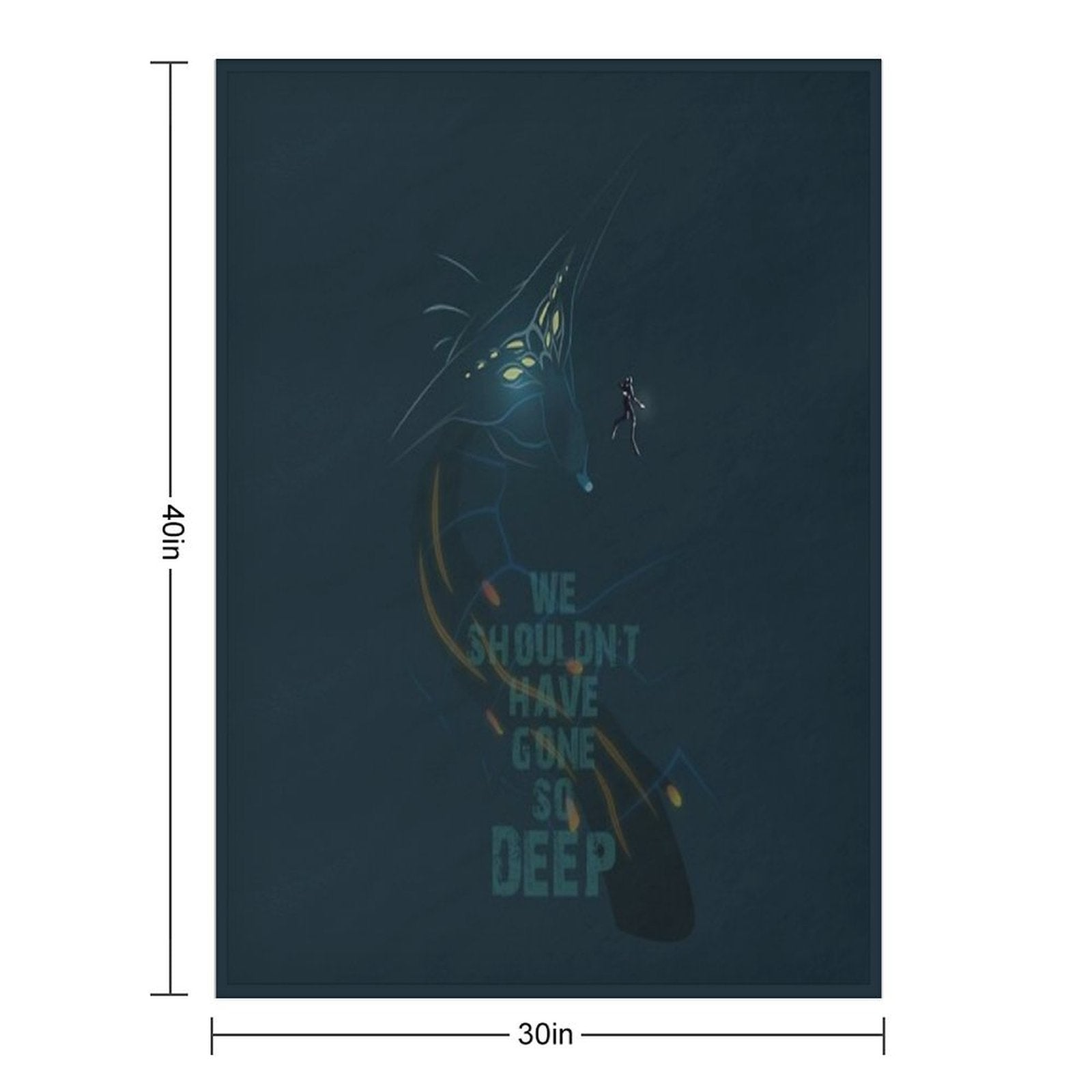 Degasi Regrets Shrink-resistant Throw Blanket